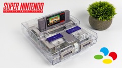 Super Nintendo Entertainment System (Custom Shell - Colors Will Vary)